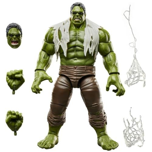 Marvel Legends Series Hulk, Spider-Man: Brand New Day Collectible 6-Inch Action Figure Set