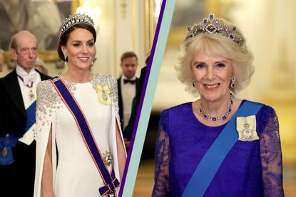 Kate Middleton and Camilla Queen Consort