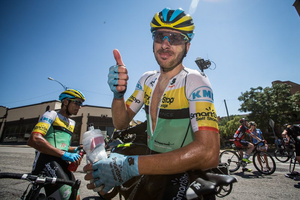 Jure Kocjan (SmartStop) happy with todays win.