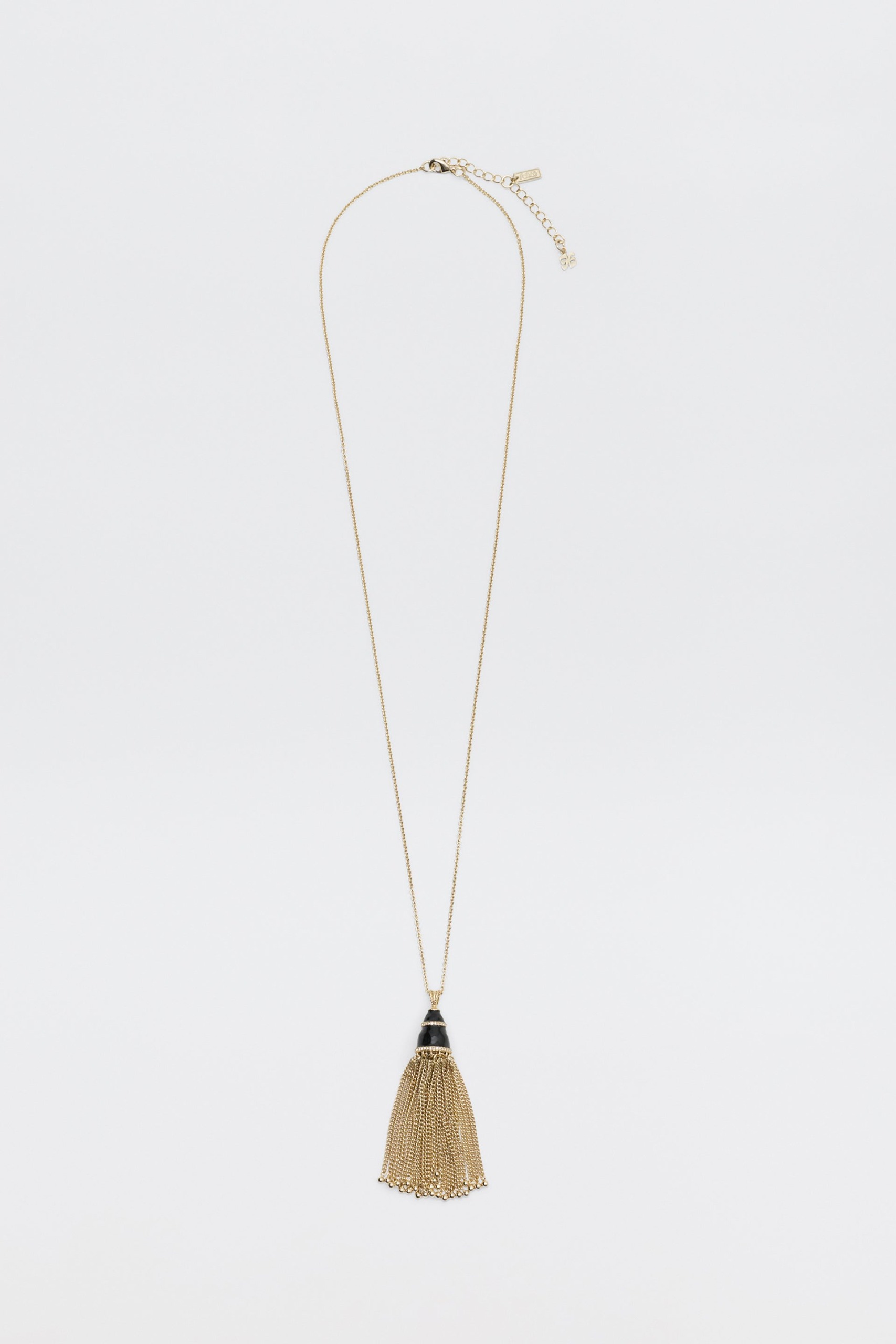 Lizbeth 18ct Gold Plated Necklace With Semi Precious Stones in Gold