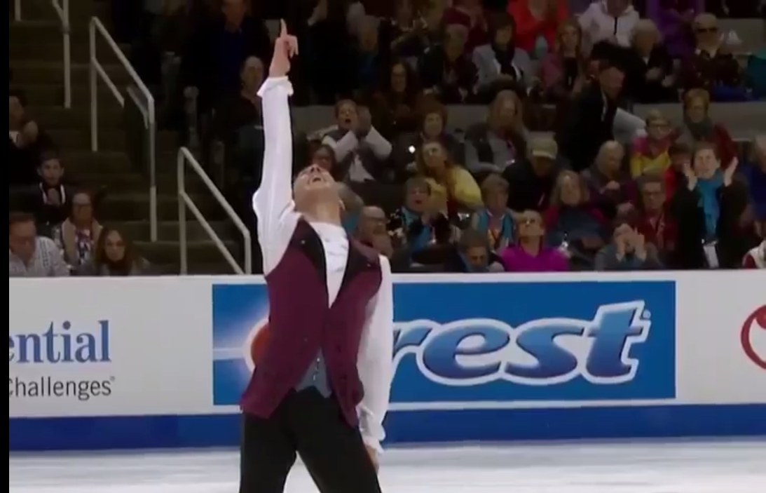 Ice skater Jason Brown.