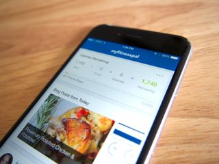 MyFitnessPal on iPhone 6s