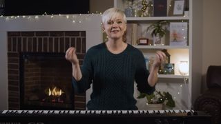 Pianote tutor Lisa Witt delivers a lesson