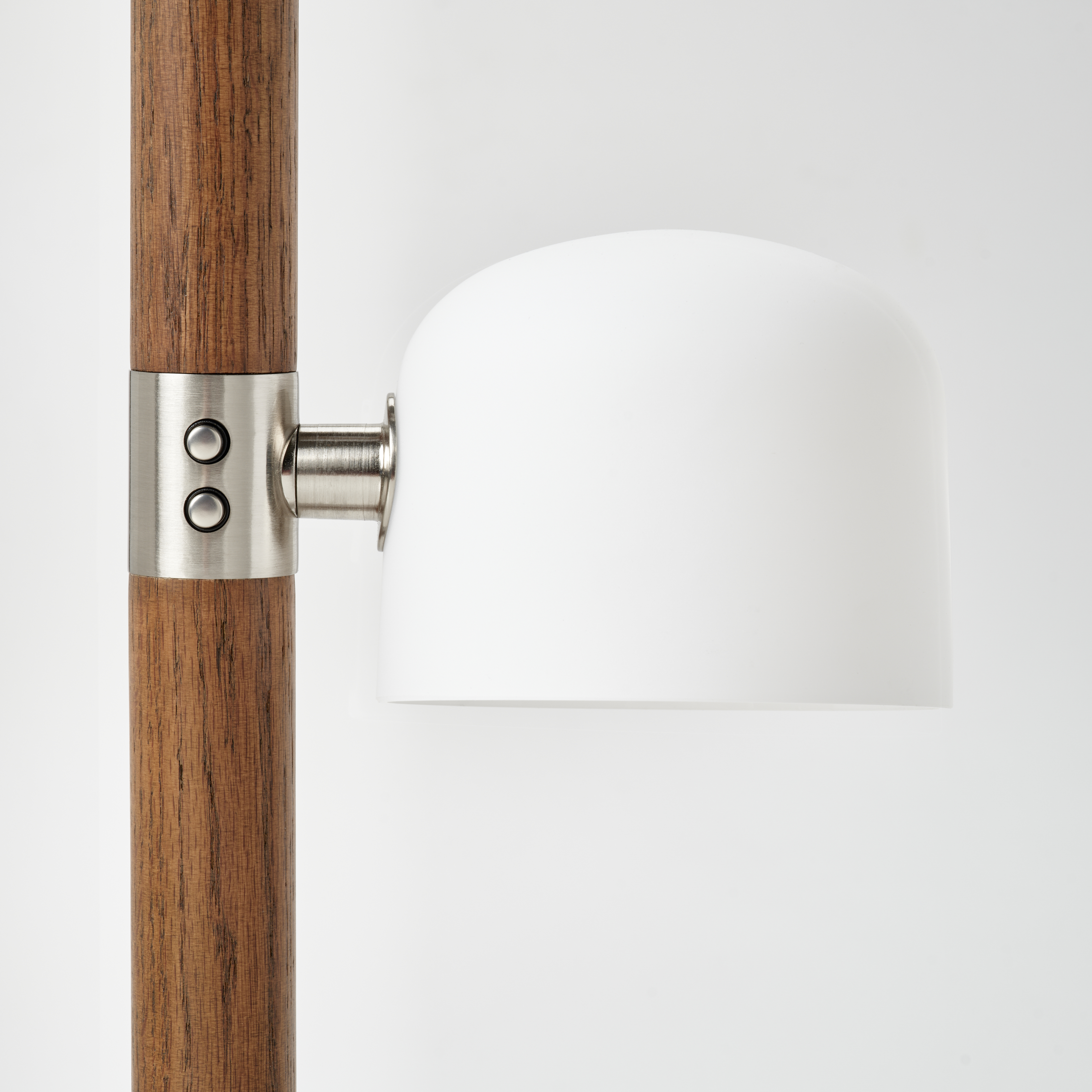 Ikea Mossplym floor lamp reading light detail