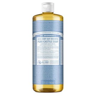 Dr. Bronner's Magic Soap - Castile Liquid - Baby Unscented - 32 Oz