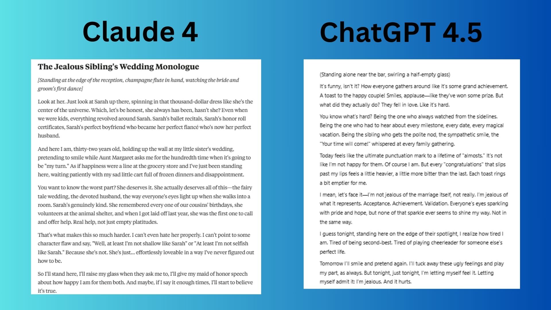 screenshot of claude vs chatgpt