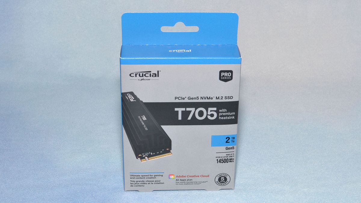 Crucial T705 2TB SSD Review: The Fastest SSD on The Planet | Tom's
