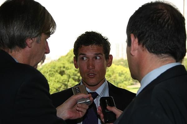 McEwen is popular with the media whenever at home in Australia