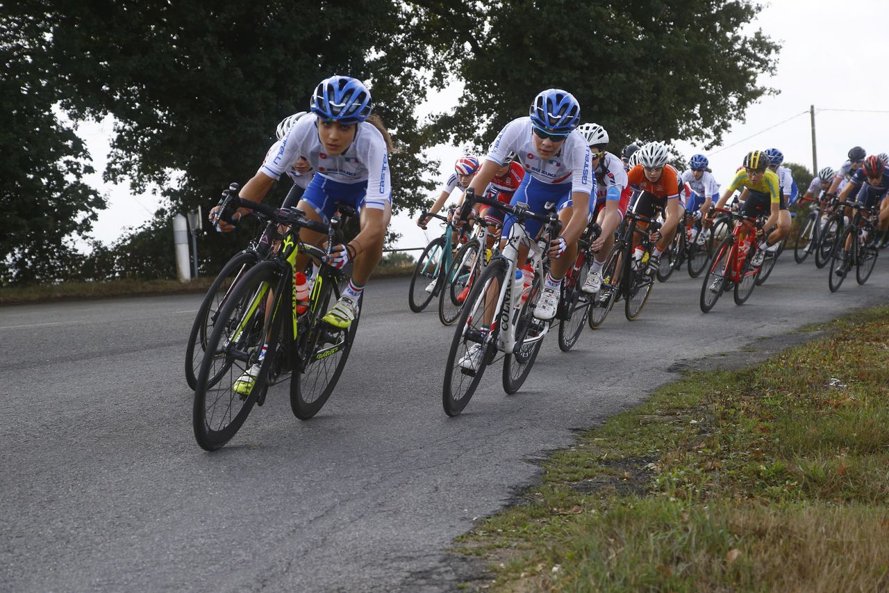 The Italians set the pace