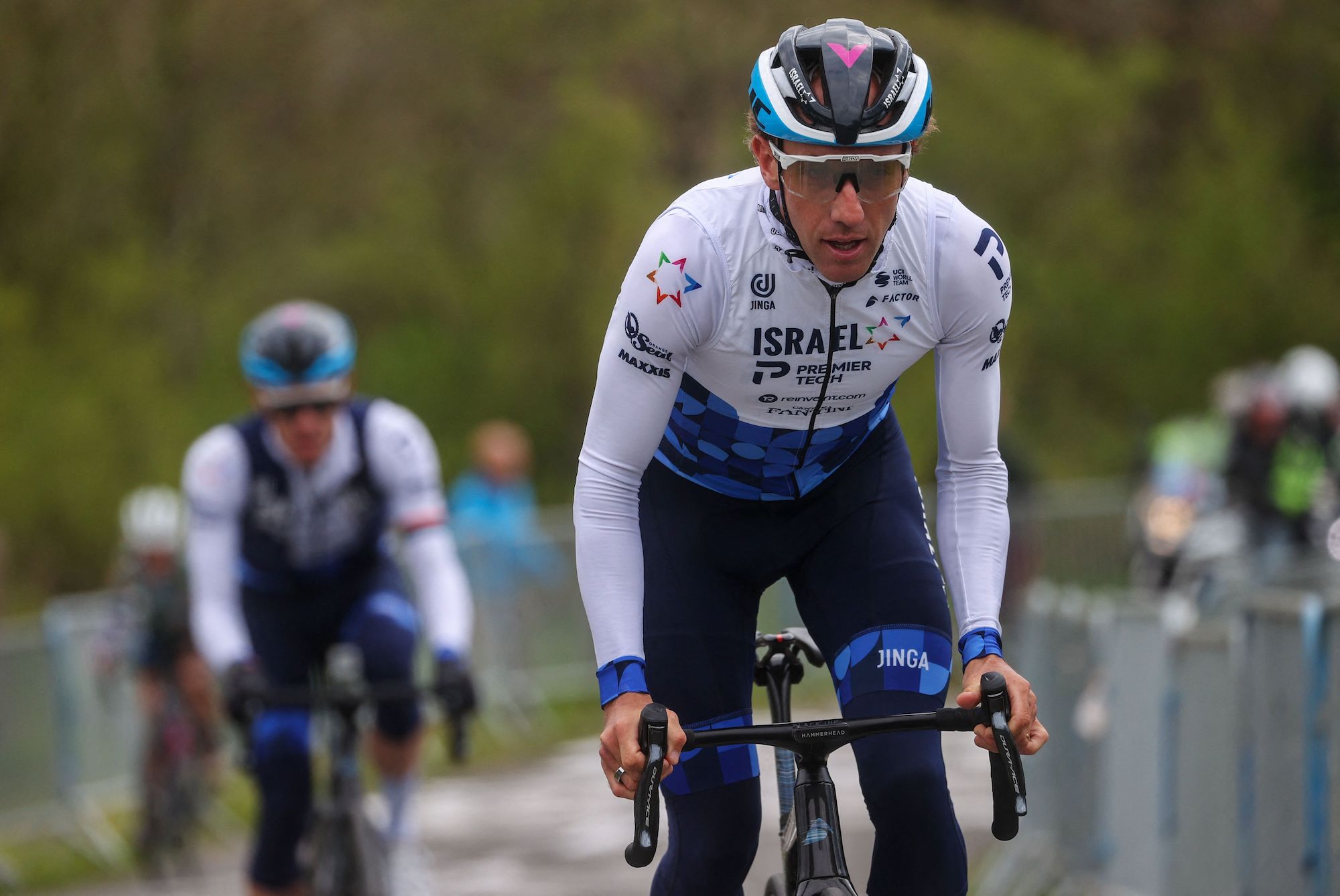 Michael Woods ahead of the 2022 Liege-Bastogne-Liege