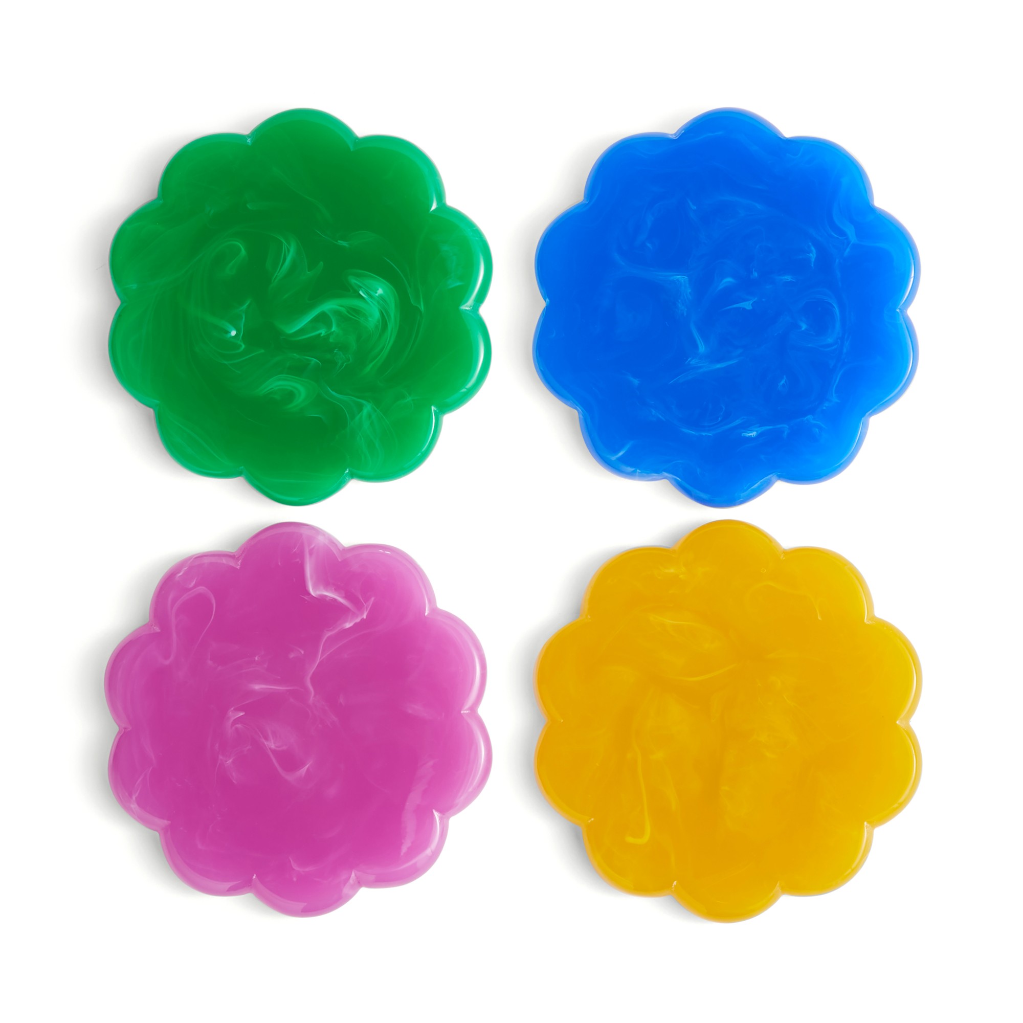 Dunelm x Sophie Robinson Set of 4 Resin Coasters