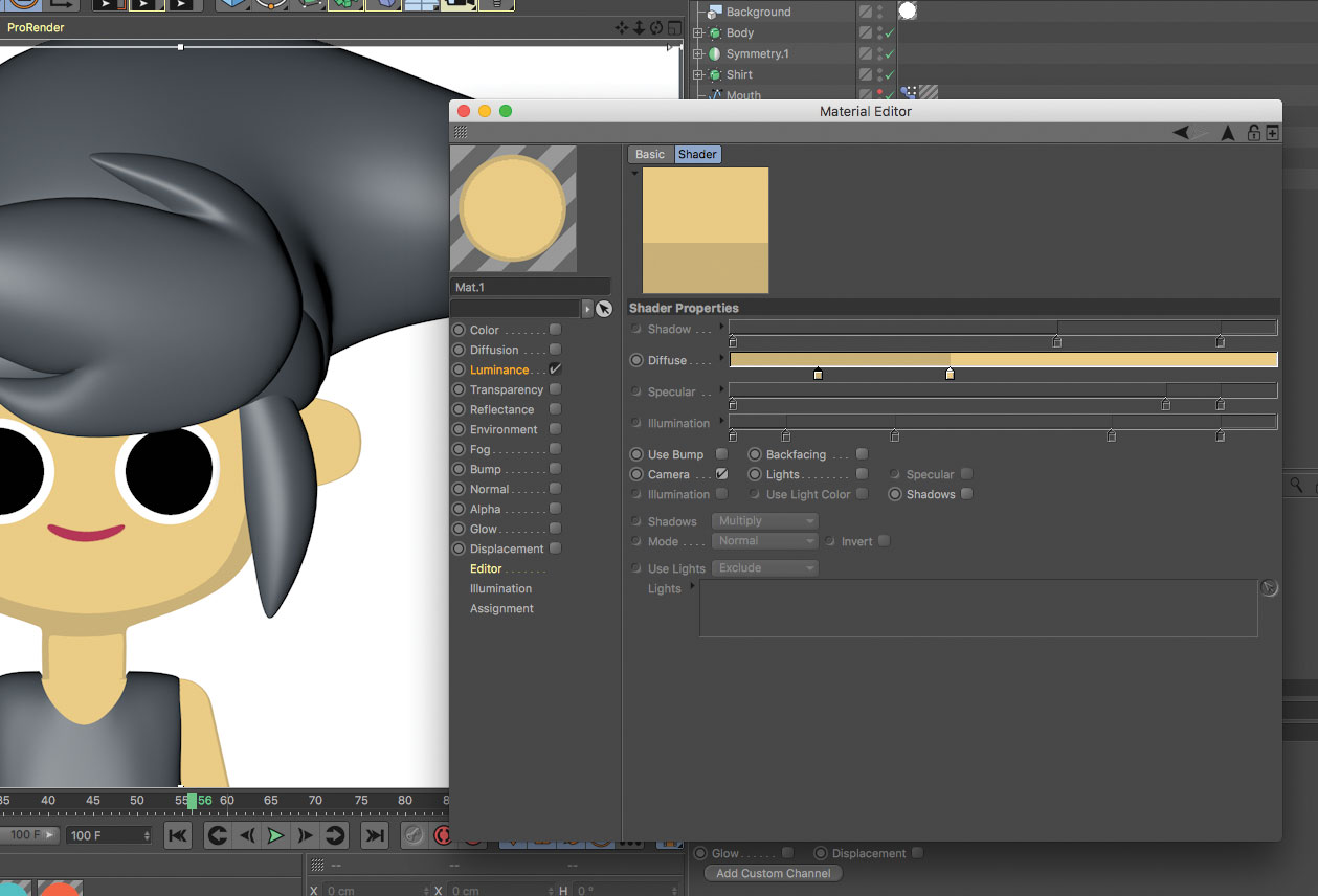 Use Infinite Light to get the right look (click the arrows icon to enlarge this image)