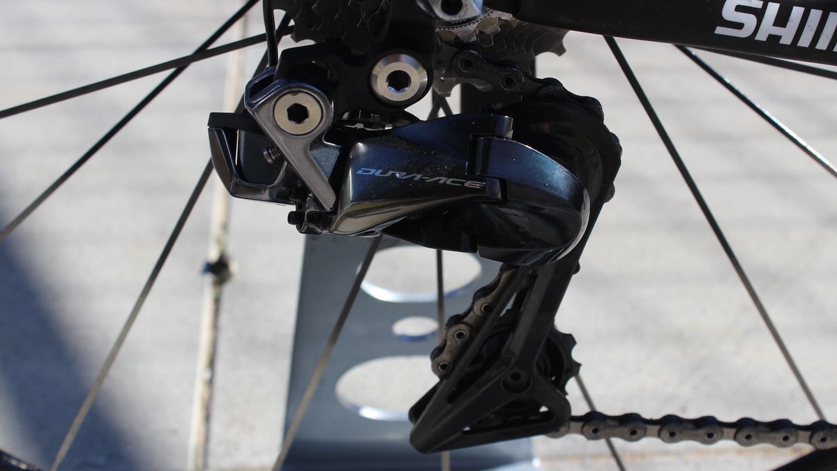 A closer look at the new derailleur