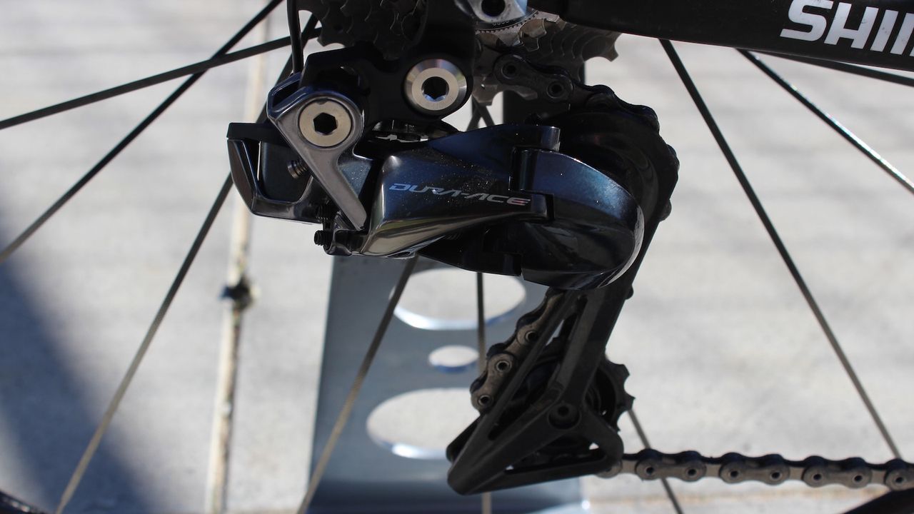 A closer look at the new derailleur