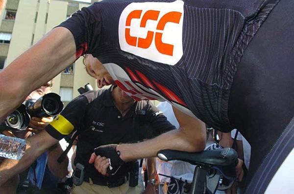Jens Voigt (CSC) after his win