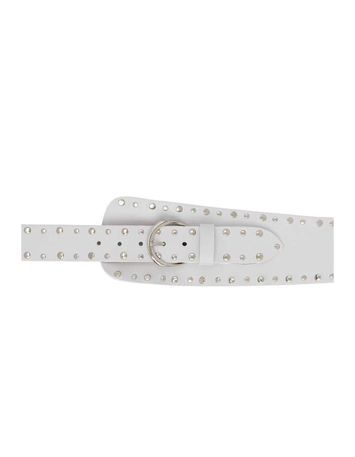 White Casilda Belt