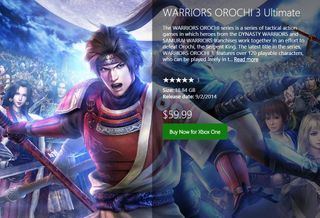 Dance Central Spotlight, Warframe, Warriors Orochi 3 Ultimate make debut on Xbox One today