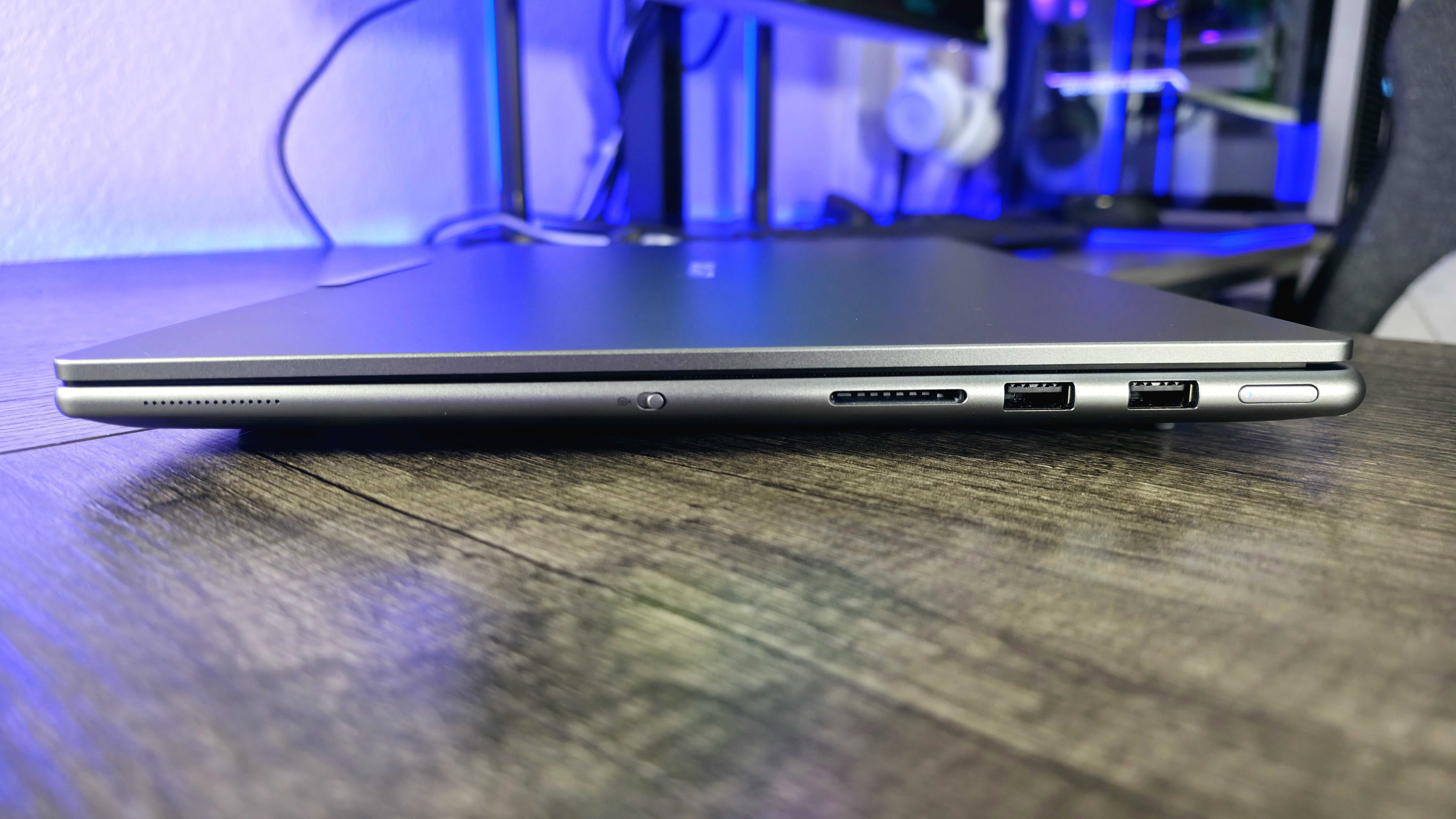 Image of the Lenovo Yoga Pro 9i 16 (Gen 10) Aura Edition laptop.