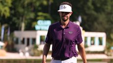 Beau Hossler walks off the green