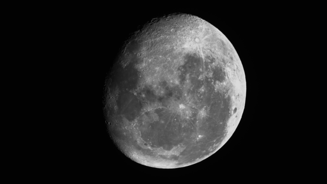 The Moon captured by Stellina.