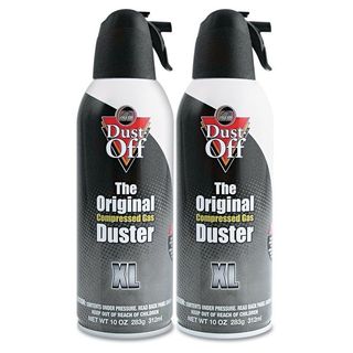Compressed air cans from Dust-Off