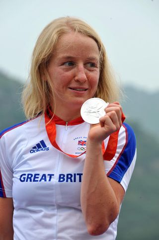 Emma Pooley, silver medallist