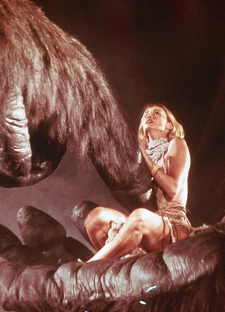 Jessica Lange in King Kong.