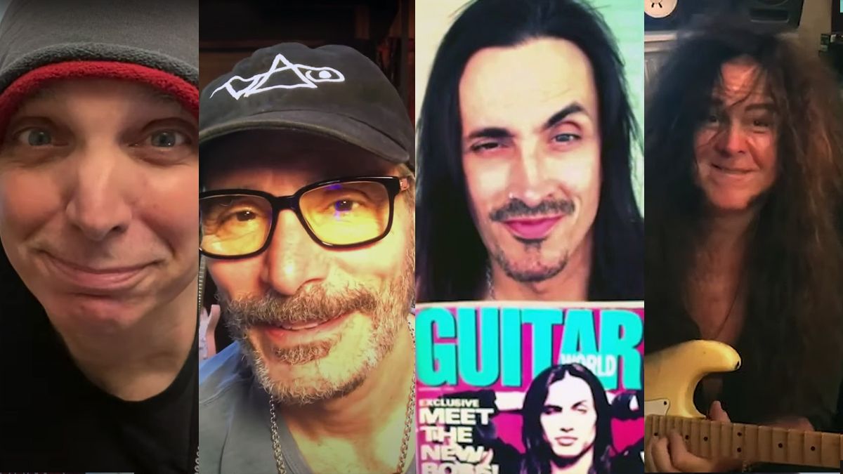 Satriani, Vai, Nuno, Yngwie and many more wish Guitar World a happy