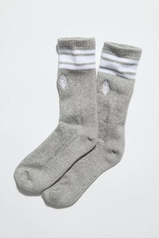 Lucky Honey, gestreifte Tube-Socken mit Movement-Logo