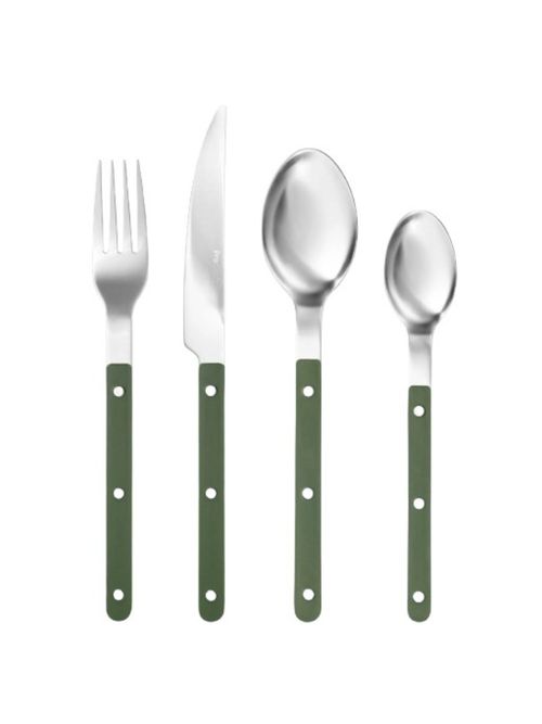Procook Camden Green Cutlery Set  32 Piece - 8 Settings