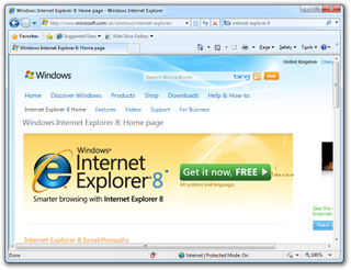 IE interface