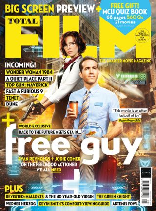 Total Film's Free Guy cover