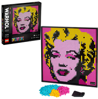 LEGO Art Andy Warhol’s Marilyn Monroe - AED 384