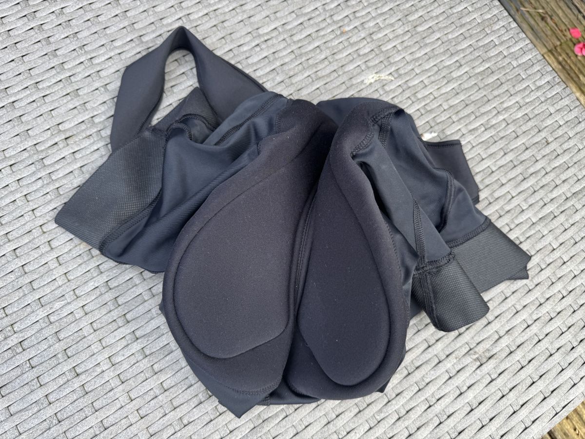 Rapha Core bib shorts chamois detail