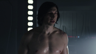 Adam Driver as Kylo Ren in The Last Jedi