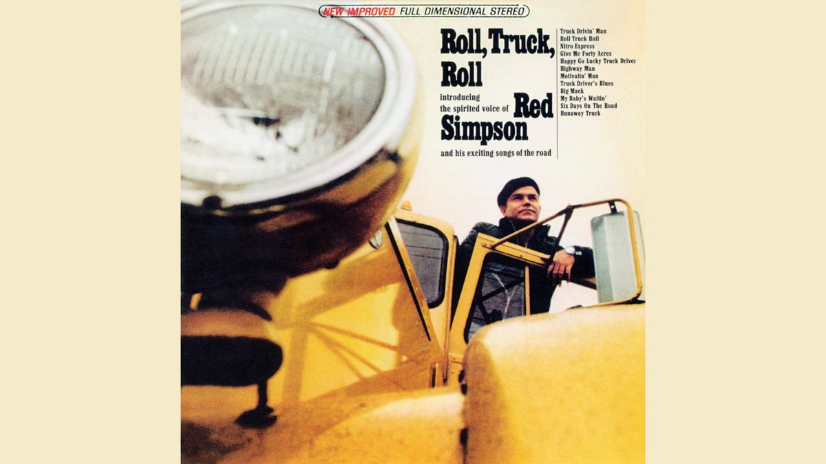 Red Simpson &#039;Roll Truck Roll&#039; album artwork