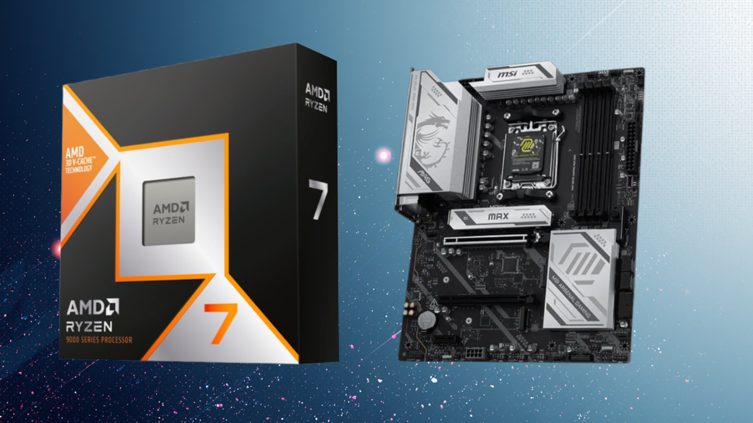 Get an AMD Ryzen 7 9800X3D for only $320 — 2-item Newegg combo saves $149 and nets one of the fastest gaming CPUs and a quality MSI X870E motherboard for only $578