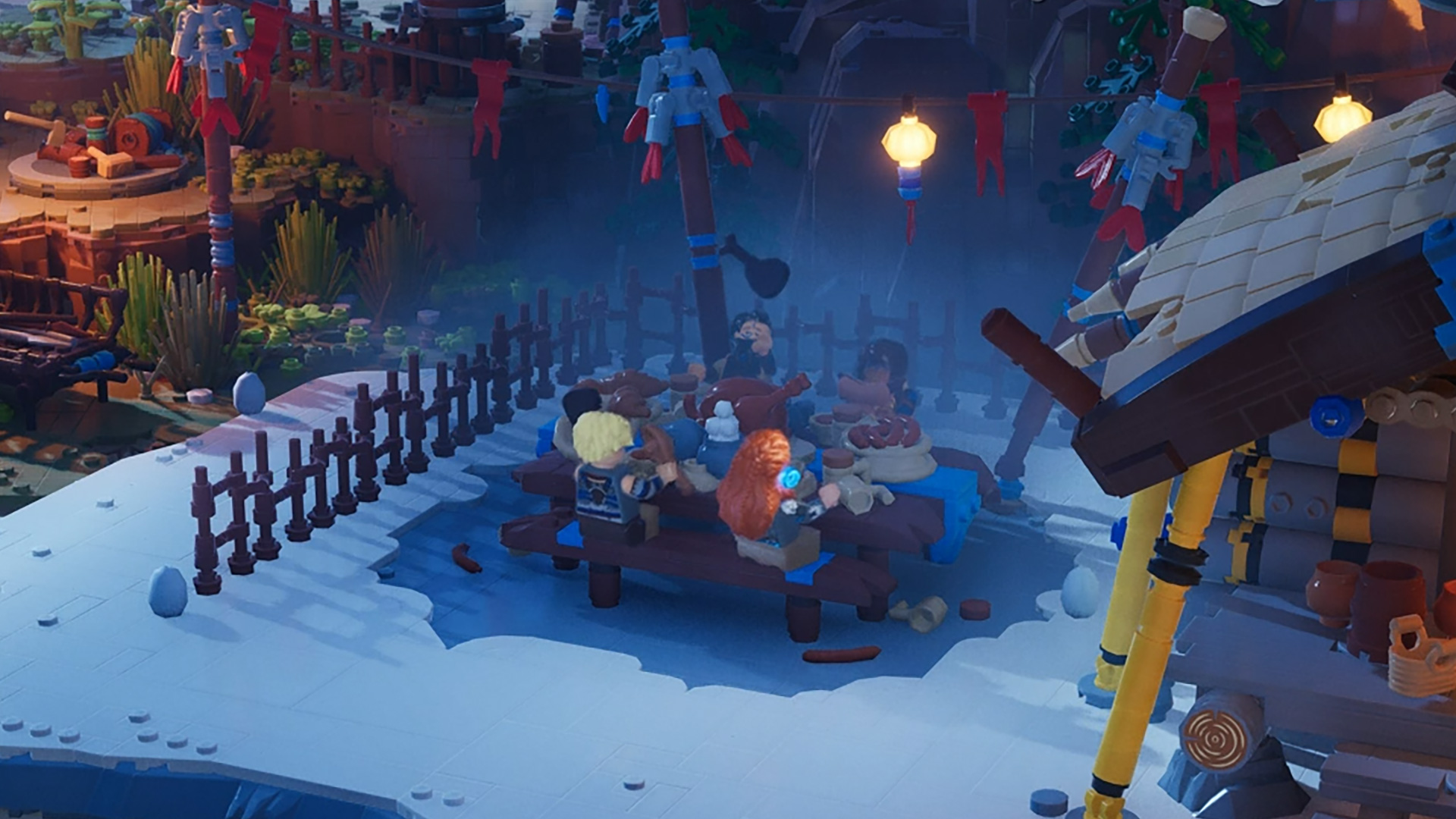 Cómo conseguir la mesa de banquete de Lego Horizon Adventures