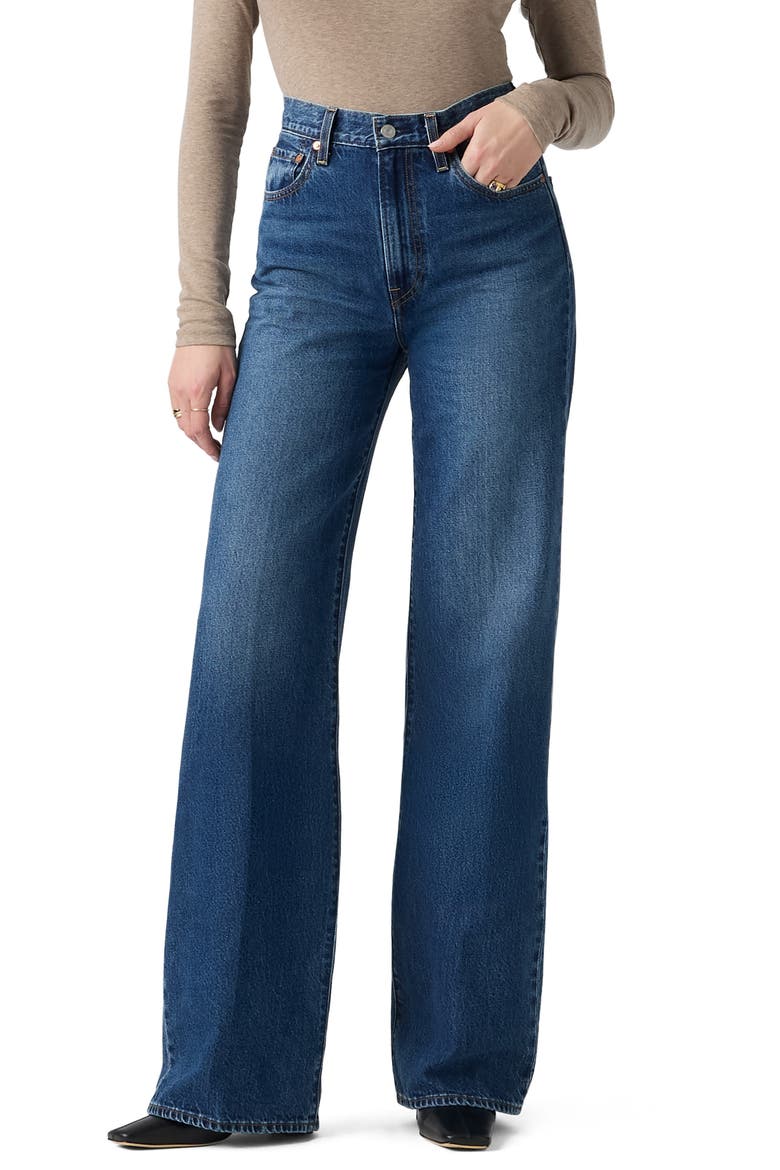 Ribcage High Waist Wide Leg Jeans