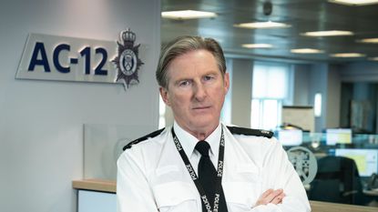 Adrian Dunbar as Ted Hastings in BBC's Line of Duty