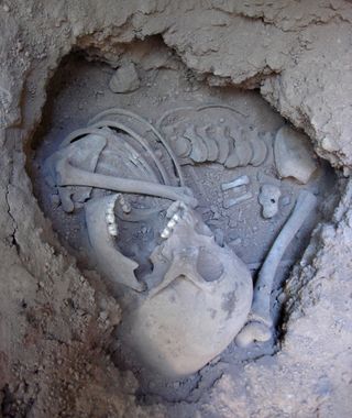 burial 27 which was exhumed in 2009