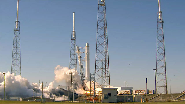 falcon 9 rocket test