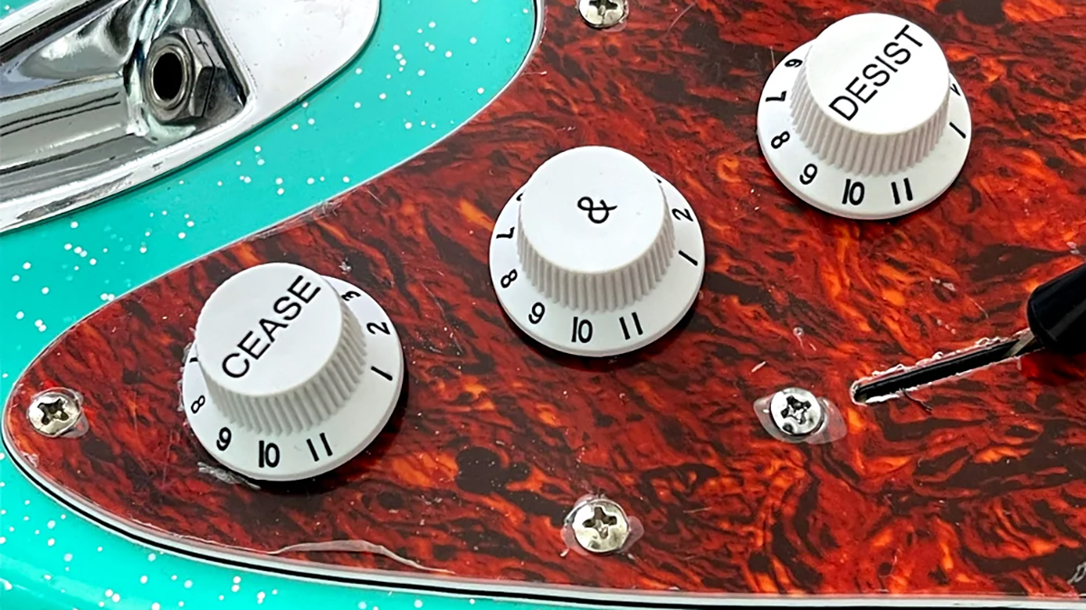 Chibson USA Cease &amp;amp; Desist knobs