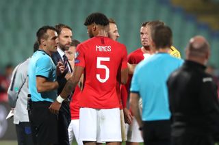 Tyrone Mings spoke with match officials about the racial abuse which marred England's Euro 2020 qualifier with Bulgaria
