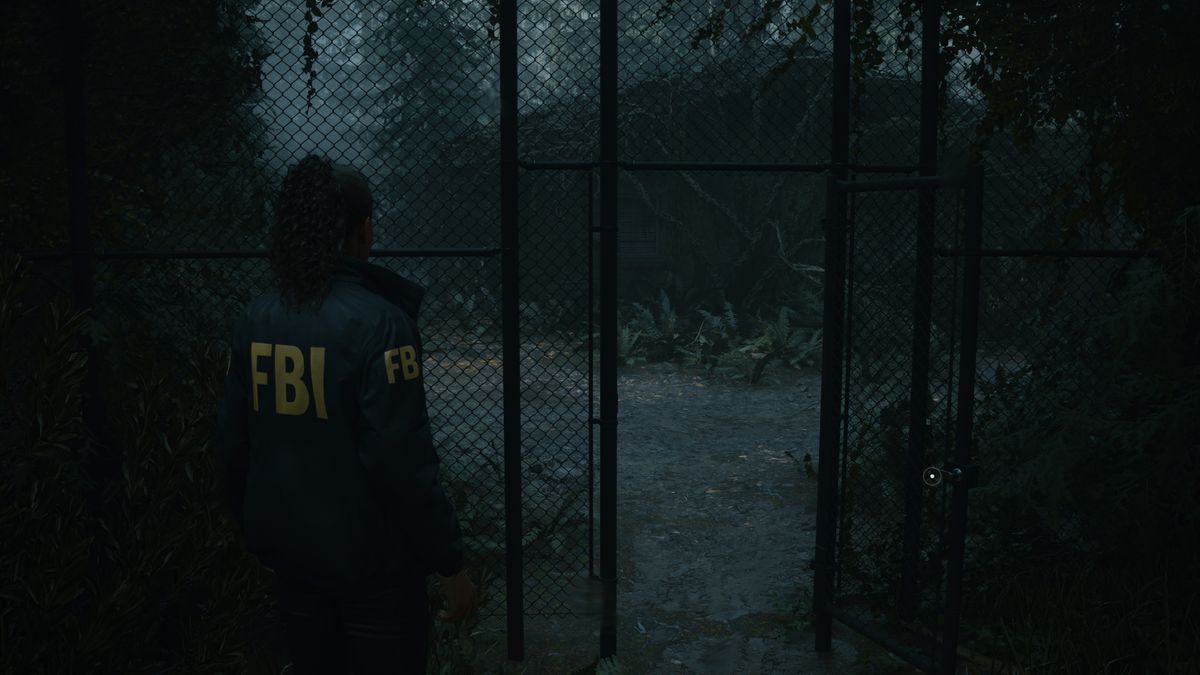 Alan Wake 2 image fidelity comparison screenshots
