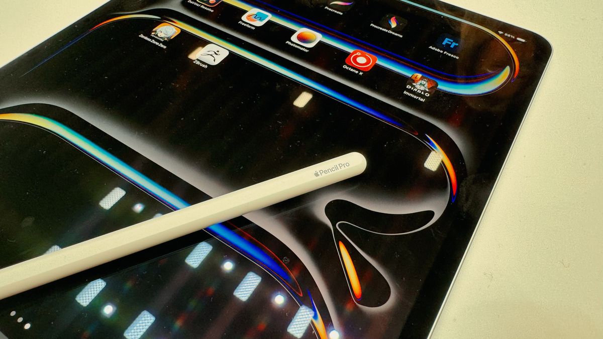 apple pencil 2 support ipad pro m4