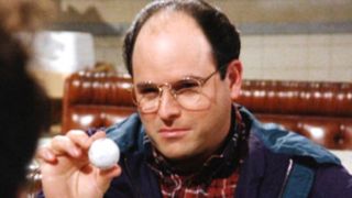 Jason Alexander as George Costanza on Seinfeld