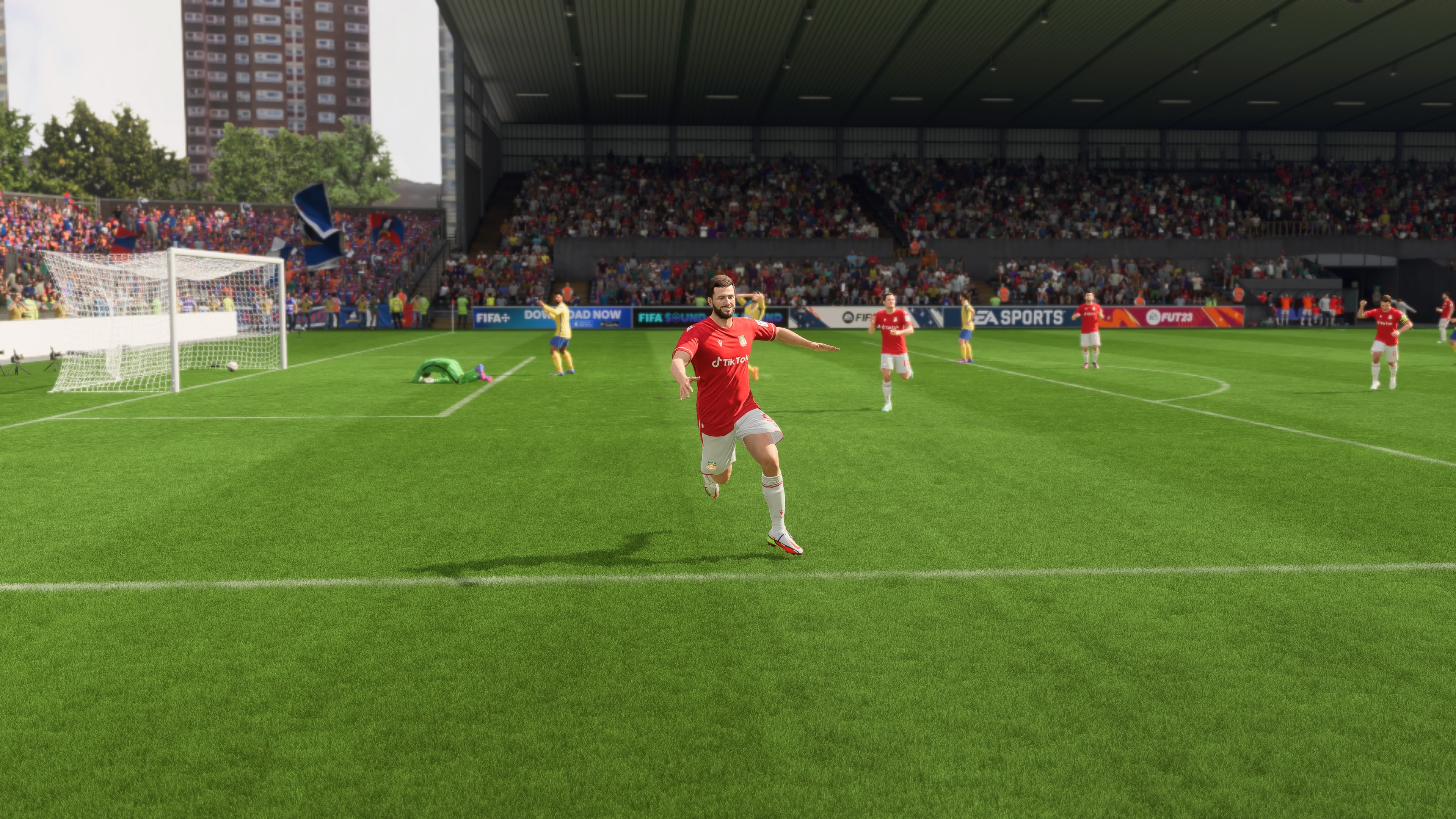 Как играть карьеру в фифа 23. Wrexham FC последний матч. FIFA 23 красная звезда. Футболисты ФИФА 23. ФИФА 21.