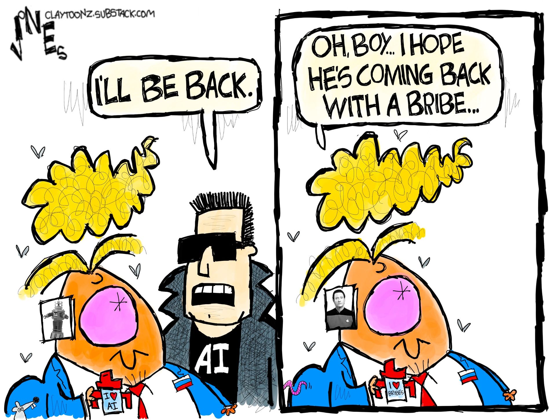 
                                Political cartoon
                            