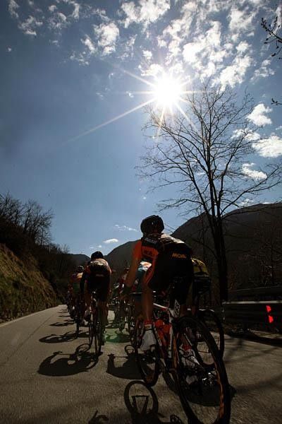 The sun was out!